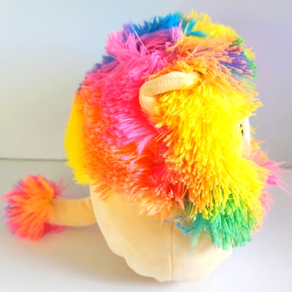 LEONARD 🦁 the short hair Rainbow Lion Original Squishmallows by Kelly Toy ☆NWT☆ - Picture 10 of 11